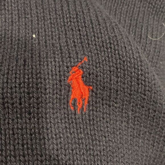 Polo Ralph Lauren 1/4 Zip Pullover Sweater Men's Size Large 100% Cotton - Picture 4 of 5